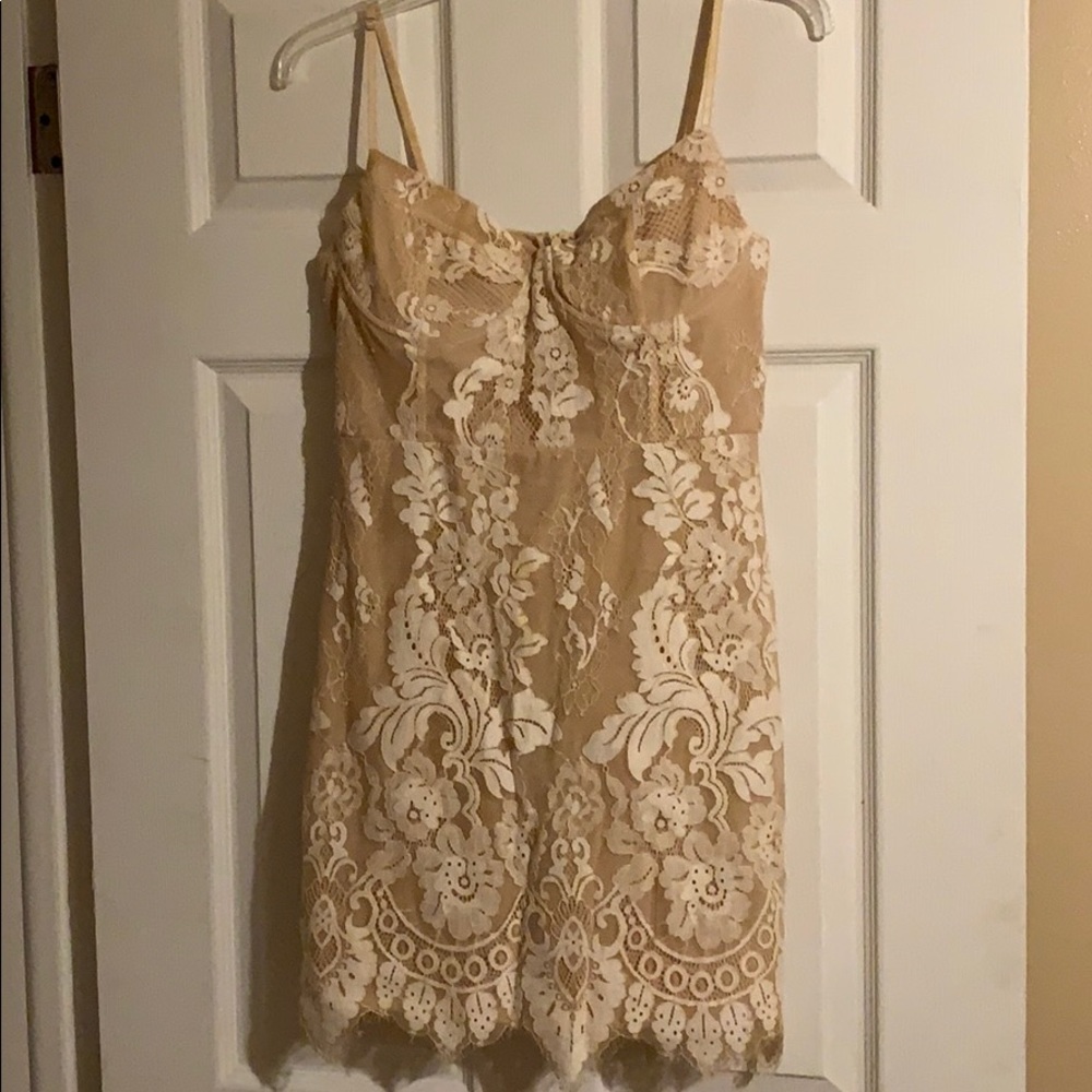 Lacy short dress